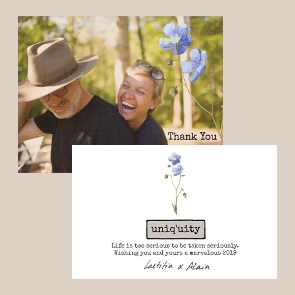 uniq'uity Thank You Cards